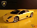 2001 Lamborghini Murcielago Yellow / 1:43 / AutoArt