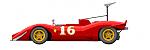 1969 - Ferrari 612 Can-Am {#0866} (№16)