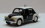 Renault 4CV (Norev/Hachette) - Police "PIE", 1955