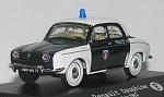 Renault Dauphine (Cararama/Hongwell) - Police, 1962