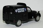 Citroen 2CV AZU Fourgonnette (Norev/Hachette) - Police, Secours Routiers, 1954