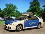Subaru Impreza estonian police Hongwell