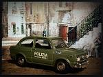 Fiat 850 polizia Tel Model