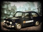 Fiat 850 carabinieri Tel Model