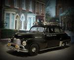 Opel Kapitan 1951 politi Norway DeA
