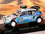 Peugeot 205 Turbo 16 E 2 winner rally raid Paris Alger Dakar !988 Juha Kankkunen Juha Pironen 02