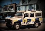 Land Rover Defender Dorset police marine section Vanguards