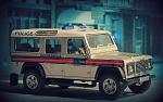 Land Rover Defender metropolitan police Cararama