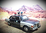 Mercedes W116 Saudi Arabian police